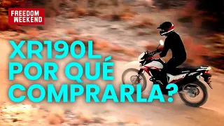 NUEVA Honda XR190L - Reseña COMPLETA en 6 minutos - Top Speed, precios, ficha, pros y contras