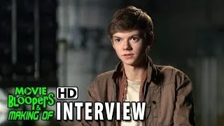 Maze Runner: The Scorch Trials (2015) BTS Movie Interview - Thomas Brodie-Sangster is 'Newt'