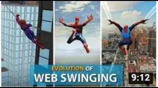 😱 Evolution of Web Swinging in Spider-Man Games! (2000-2018) 🔪