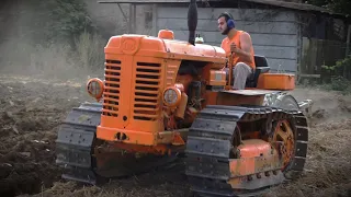 Aratura con OM 50c + bivomero Nardi // Plowing with OM 50C
