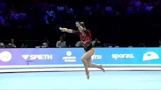 OU Yushan (CHN)_2023 Artistic Worlds, Antwerp (BEL)_Qualifications_Floor Exercise