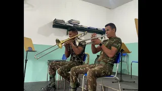 Ensaio Metaleira Trompete e Trombone Aviões do Forró