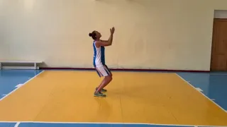 упражнение на развитие координации (Баскетбол)