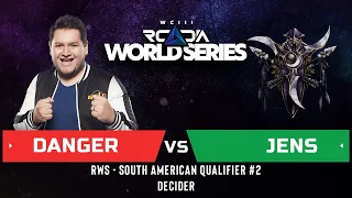 WC3 - RWS South America Qualifier #2 - Decider: [ORC] Danger vs. Jens [NE]