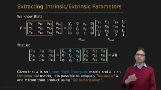 Intrinsic and Extrinsic Matrices | Camera Calibration