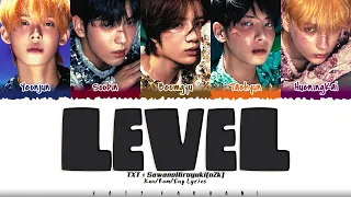 TOMORROW X TOGETHER X SawanoHiroyuki(nZk) - 'LEveL' Lyrics [Color Coded_Kan_Rom_Eng]