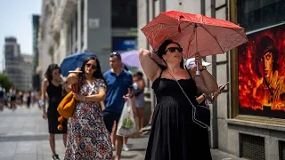 Европейцы страдают от жары