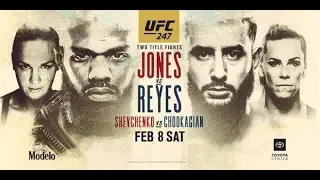 UFC 247: JON JONES VS DOMINICK REYES LIVE CHILL STREAM