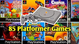 Best 85 Platformer Games for PS1