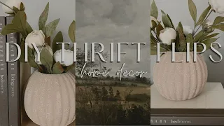 SIMPLE DIY THRIFT FLIPS 2024| DIY HOME DECOR