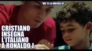 Ronaldo insegna L'ITALIANO a RONALDO JUNIOR
