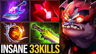 OMG 33 KILLS + LVL 30 | INSANE PUDGE WITH MAGICAL BUILD | Pudge Official