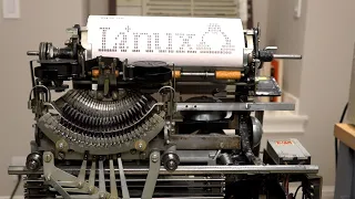 Using a 1930 Teletype as a Linux Terminal