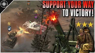 Being the BEST Support Player | 4v4 Hill 400 | Company of Heroes 2 Multiplayer