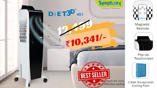 Symphony Diet 3D 40i Air Cooler Demo | Best Cooler 2024 for summer heat