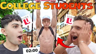 How Strong are York University Students?!! (Bar Hang Challenge)