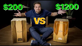 $200 vs $1200 Cajon | Cheap vs Expensive | Can you tell the difference?