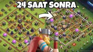 24 SAAT BOYUNCA TAKİPÇİMİN HESABINI KASMAK 8.BÖLÜM ! Clash of Clans