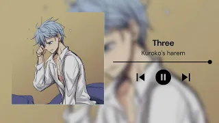 Three by Britney Spears lyric prank ft. Kuroko's harem