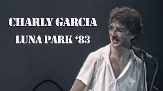 Charly Garcia - Luna Park '83 Completo HD 60 fps - "Presentación de Clics Modernos"