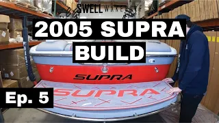 2005 Supra Boat Build: Episode 5 - New Interior and Gatorstep