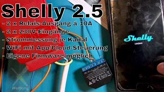 BitBastelei #460 - Shelly 2.5: Smart-Switch für "in die Dose"