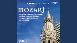 Missa in C Major, K. 66, Gloria: III. Gratias agimus tibi