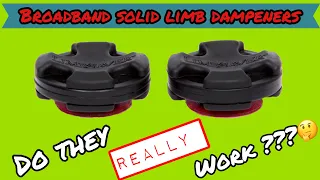 Limb dampeners ....Do they actually work??