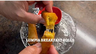 BreakFast In A Lumpia Wrapper (Make It Your Way)