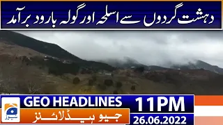 Geo News Headlines 11 PM | Waziristan - Sindh Local Govt Election | 26 June 2022