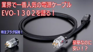 一番人気の電源ケーブルを語る！＃EVO-1302＃人気＃オーディオ業界推奨