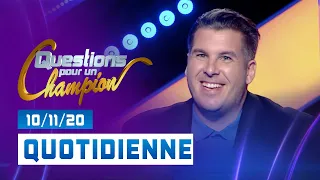 Emission du Mardi 10 Novembre 2020 - Question pour un champion