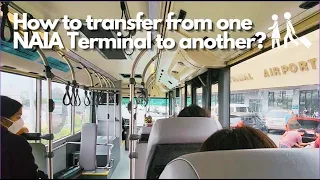 Manila Airport Terminal Transfers by bus | NAIA Loop Route |  | Ube Express