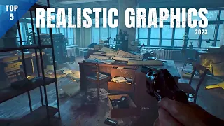 5 Upcoming Games With Ultra Realistic Graphics 2023 & 2024 | Gameplay (4k 60FPS)