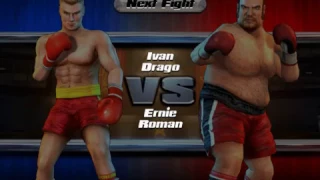 Rocky legends (PS2) Ivan Drago vs Ernie Roman (Career Ivan Drago)