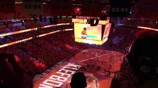 Edmonton Oilers vs. San Jose Sharks - Game 1 - Oilers Entrance