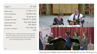 The Ark Synagogue: Kabbalat Shabbat Service -  26 April 2024