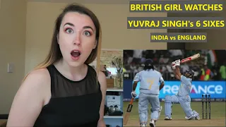 Yuvraj Singh 6 Sixes Reaction by British Girl