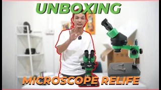 UNBOXING MICROSCOPE RELIFE RL M3-B1