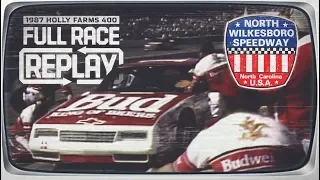 NASCAR Full Race Replay: 1987 Holly Farms 400 | North Wilkesboro Speedway