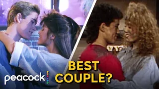 Saved by the Bell | Zack + Kelly vs. Slater + Jessie: Which Couple Do You Prefer?