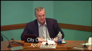 City Council Meeting April 28, 2020