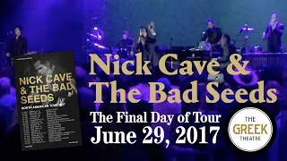 Nick Cave and the Bad Seeds "Anthrocene" @ Greek Theater Los Angeles 06-29-2017