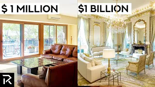 $1 Million VS $1 Billion Dollar Apartments