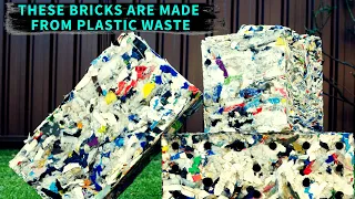 Converting plastic waste into a revolutionary building material