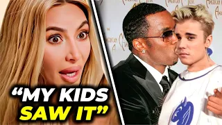 Kim Kardashian PANICS As Her FOOTAGE From Diddy's Party Got LEAKED By Justin Bieber!