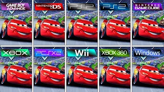 Cars (2006) GBA vs DS vs PSP vs PS2 vs GameCube vs XBOX vs Wii vs PCSX2 vs XBOX 360 vs PC