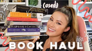 BOOK HAUL + 2021 TBR 📚 *I love used books*