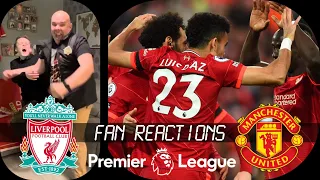 SALAH DOUBLE DESTROYS UNITED! Liverpool FC 4-0 Man Utd, Fan Reactions ⚽️⚽️⚽️