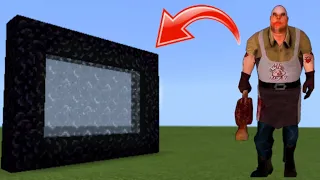 how to make a portal to the Mr meat dimension in Minecraft